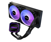 ASRock Pro 240 ARGB 2x120mm - 1502297 - zdjęcie 1
